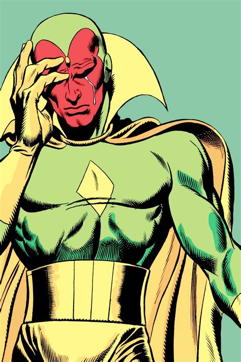 Vision Marvel Comics Wallpapers Wallpaper Cave