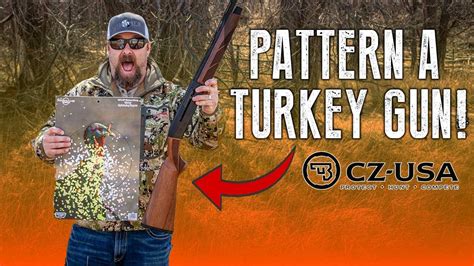 We Got New Guns Patterning Our Cz Turkey Hunting Guns Review Youtube