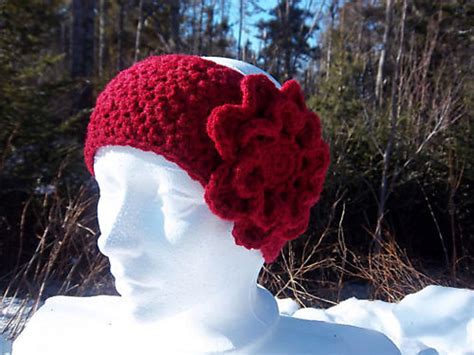 Ravelry Warm Winter Headband With Flower Pattern By Susan Wilkes Baker