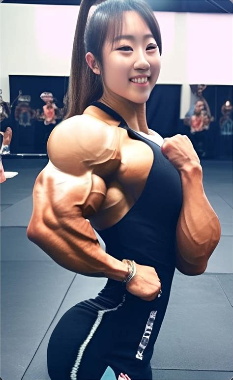 Cute Asian Ai Muscle Girl By Femcepsfan On Deviantart