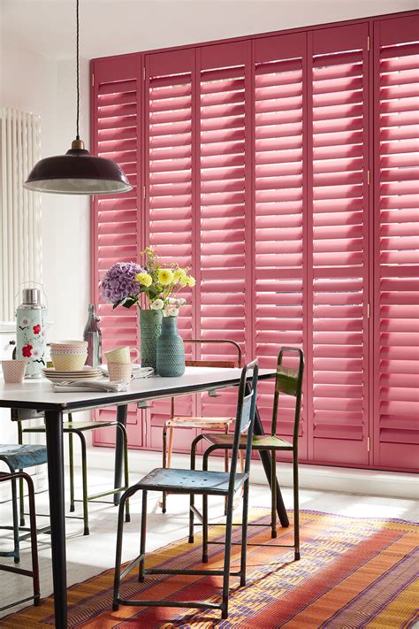 Styling hack: Plantation shutters over french doors - Shutter Store UK