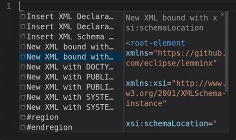 Improved Schema Binding And More In Red Hat Xml Extension For Vs Code 0