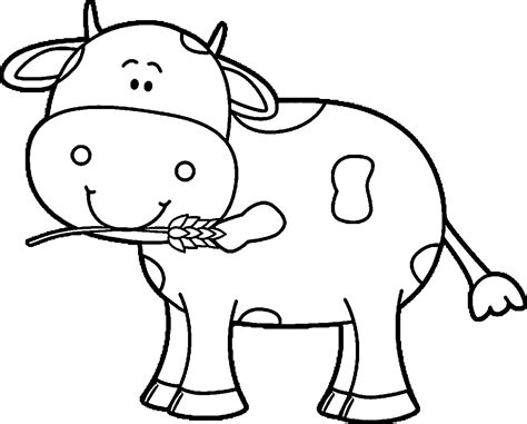 Cow And Calf Coloring Pages At Getdrawings Free Download