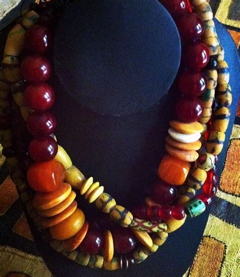Pin De Beads Adorn Em African Bead Jewelry Pingentes