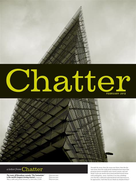 Chatter, February 2012 | Parenting | Relationships ...