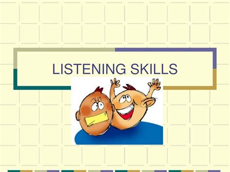 Ppt Listening Skills Powerpoint Presentation Free Download Id9592347