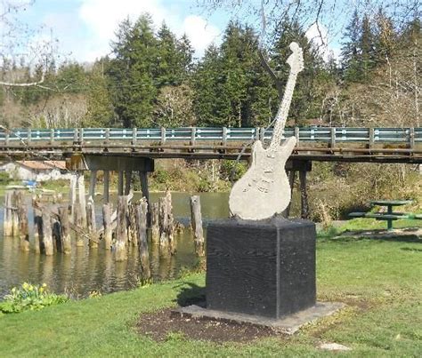 Kurt Cobain Memorial Park Ashes Scattered In The Wishkah River