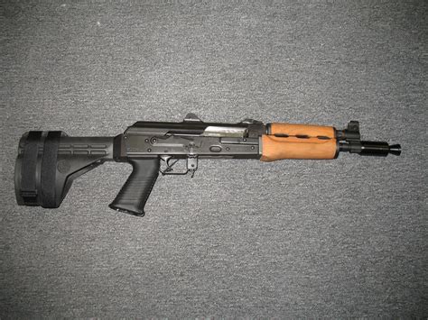 Caizastava Pap M85pv Ak 47 Pistol Wbrace For Sale