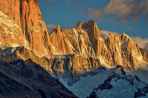 Peaks Next To Fitz Roy Patagonia Photograph By Stuart Litoff