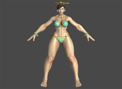Xnalara Model Chun Li Bikini By Segadormods On Deviantart