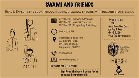 Exploring Rknarayans Swami And Friends At Champaca Bookstore