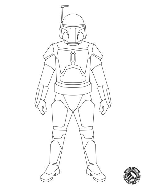 Mandalorian Armor Template Free