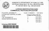 Pictures of Kansas Pest Control License