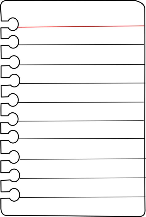 Note By Lmproulx Notebook Paper Template Notebook Paper Paper Template