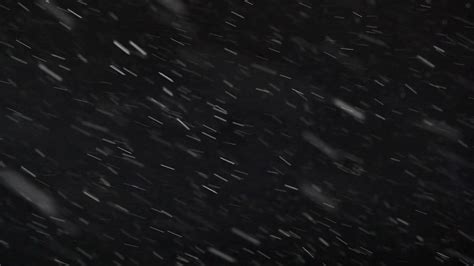 Footage Of Snow Falling Isolated On Black Stock Footage Sbv 311043160