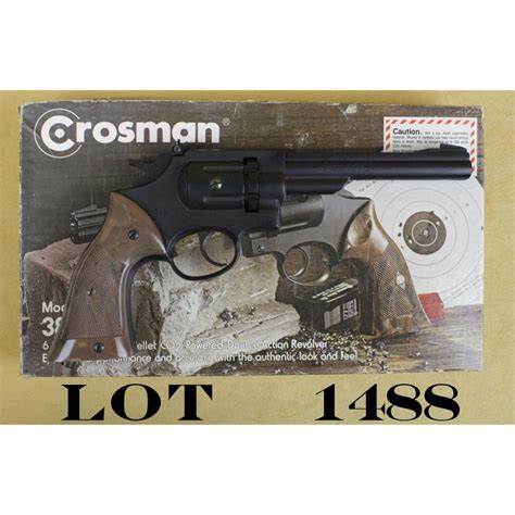 Crosman Model 38t177 Da Pellet Revolver 177 Cal 6 Barrel Mat