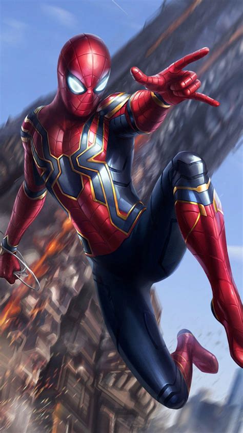 Iron Spider Wallpapers Top Free Iron Spider Backgrounds Wallpaperaccess