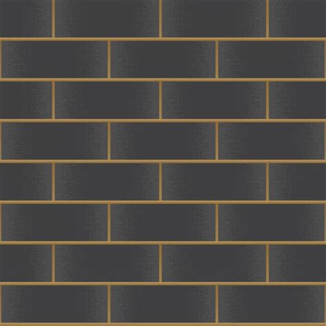 Premium Vector Vintage Black Brick Wall Background