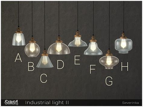 The Sims Resource Industrial Light Ii By Severinka • Sims 4 Downloads