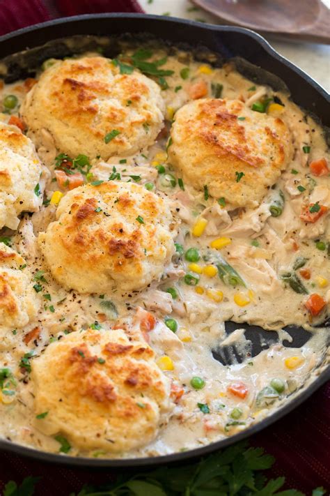 The Most Satisfying Chicken And Biscuits Casserole Healthy Recipe