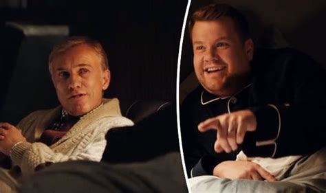 Watch Christoph Waltz Reads Bedtime Story To His Son James Corden