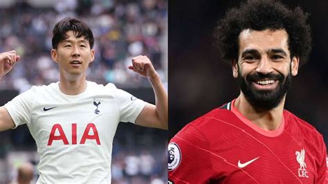 Mohamed Salah Congratulates Tottenham Star Son Heung Min After The