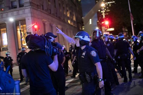Police Are Attacking Journalists At Protests Were Suing Aclu