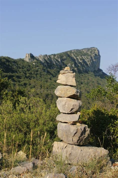 Stone Cairn Stock Photo Image Of Countryside Scenics 70654476