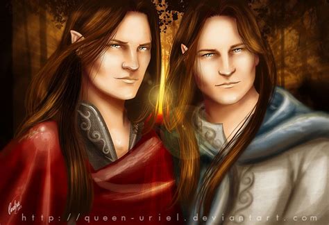 Elladan And Elrohir By Queen Uriel Epic Characters Middle Earth Art