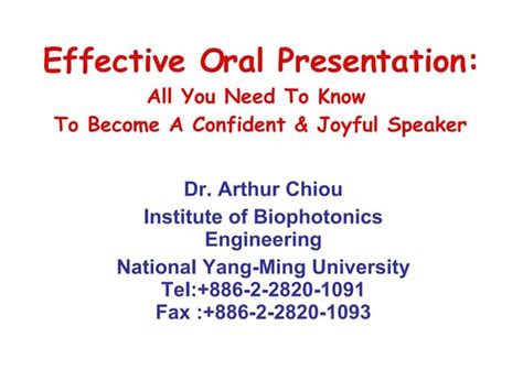 Individual Oral Presentation Edited