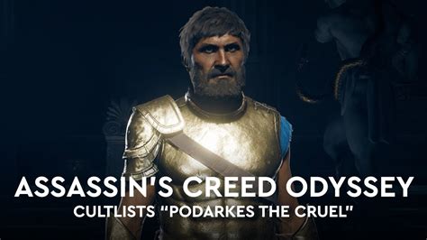 Assassins Creed Odyssey Cultlists Podarkes The Cruel Youtube