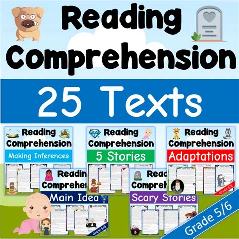 Grade 5 And 6 Reading Comprehension Bundle