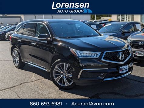 Pre Owned 2018 Acura Mdx Wtechnology Pkg Sport Utility In Canton