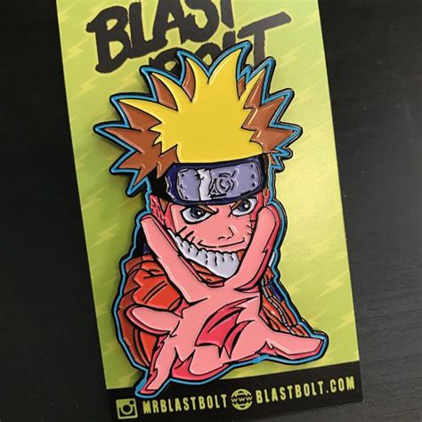 Naruto Enamel Pin Pin Is 25 Inch Tall This Pin Will Go Great With Any