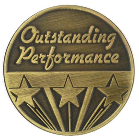 Pinmarts Antique Gold Outstanding Performance Corporate Recognition