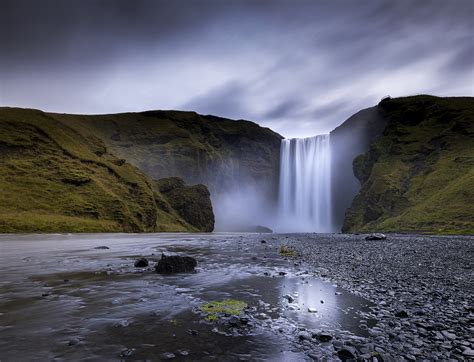 Expose Nature I Visited Skógafoss During A Rainy Sunrise A Few Days