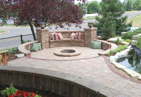 Recent Projects Landscaping By Bachmans Fire Pit