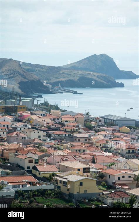 The Town Of Canical On The Coast At East Madeira On The Island Madeira