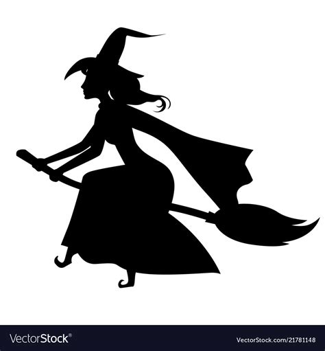 Witch Hat Silhouette Svg