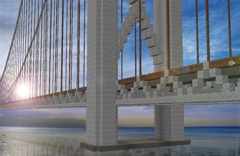 Suspension Bridge Minecraft Map