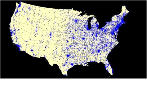 Mancias Maps Dot Distribution Map