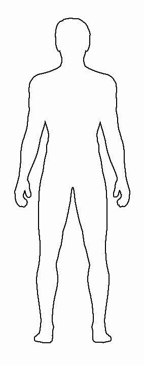 Blank Male Body Template Awesome Costume Sketch Templates Fashion