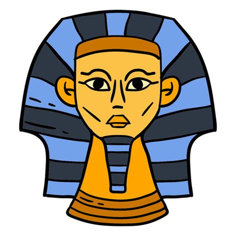 Hand Drawn Egypt Sphinx Head Symbol Transparent Png And Svg Vector File