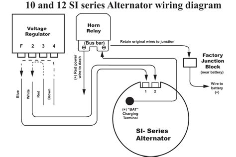 Wiring Diagram For Alternator With External Voltage Regulator 12v