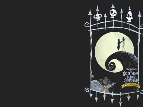 Download Nightmare Before Christmas Wallpaper Background Theme