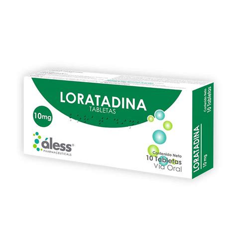 Loratadina 10mg Alesspharma