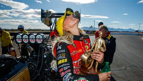 Leah Pritchett Goes For Third Straight Top Fuel Win At Nhras Gatornationals