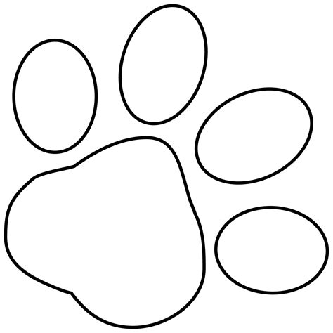 Pawprint Clipart Cheetah Pawprint Cheetah Transparent Free For