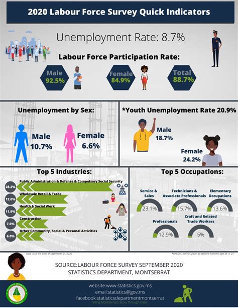 Statistics Department Releases Infographic On Labour Force Survey Main