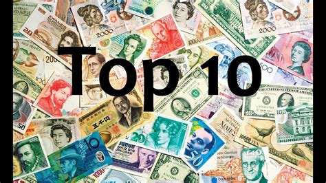 Top 10 Most Valuable Currencies Top Stuff Youtube